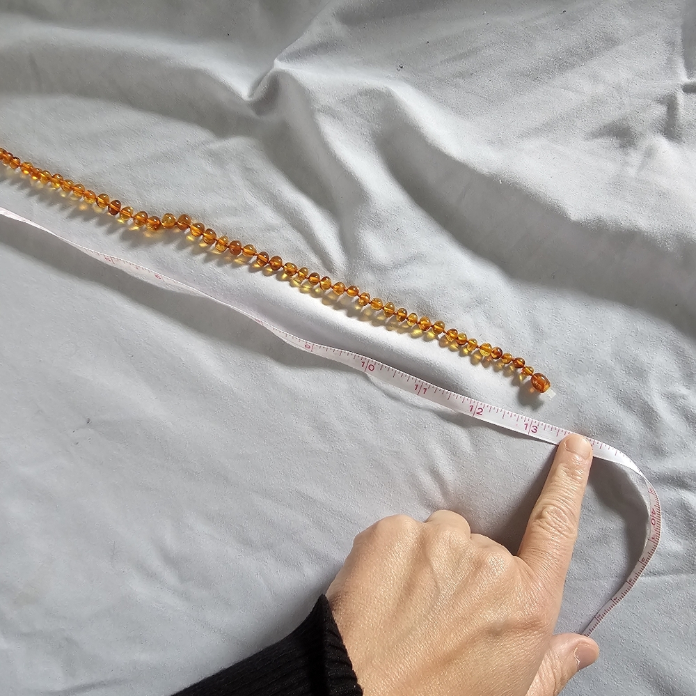 13" Baltic Amber from Ringing Rocks Mint